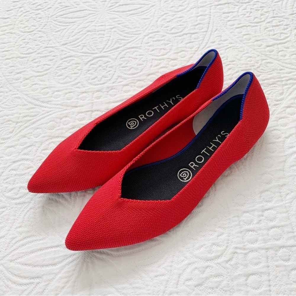 Rothy's The‎ Point Flats, Red